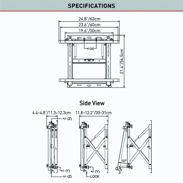 TV NOSILEC BARKAN VW401P