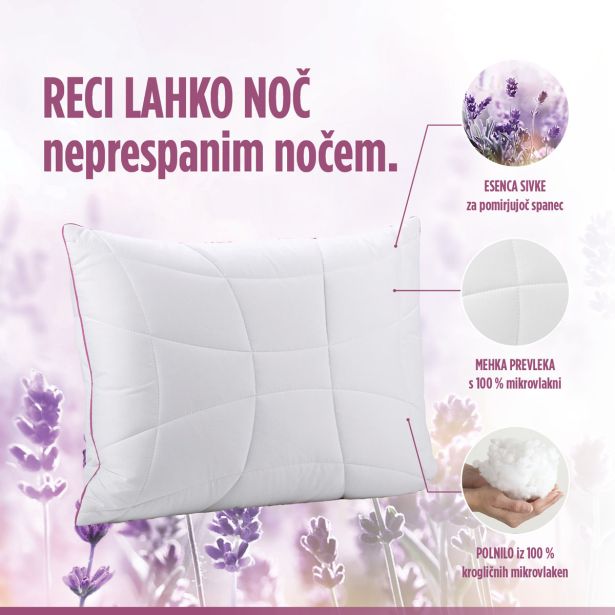 VZGLAVNIK VITAPUR LAVENDER PROVENCE 50X70