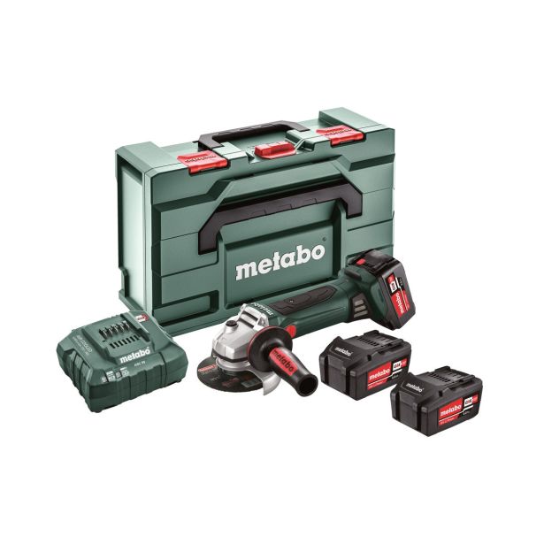 AKUMULAT. KOTNI BRUSILNIK METABO W 18 LTX 125 QUICK SET