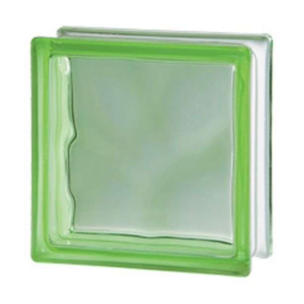 STEKLENA PRIZMA BIVA WAVE GREEN 19X19X8