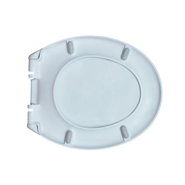 WC DESKA DUROPLAST, INOX VIJAKI, POČASNO ZAPIRANJE.