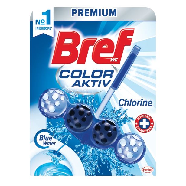 WC OSVEŽILEC ZRAKA HENKEL BREF BLUE AKTIV CHLORINE 50 G