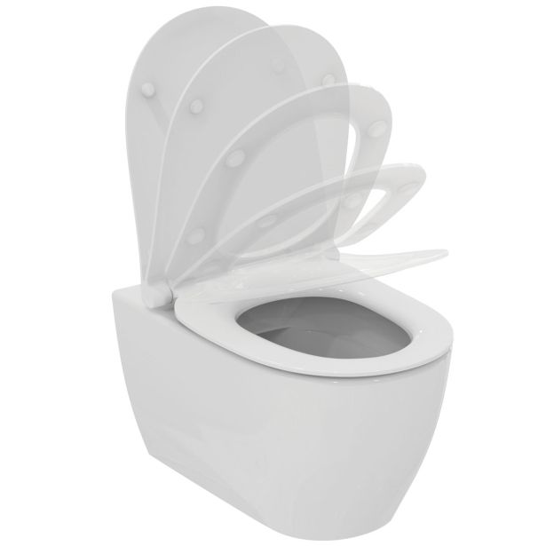 WC ŠKOLJKA, VISEČA IDEAL STANDARD WC ŠKOLJKA Z DESKO I.LIFE O, HYDRO TWIST