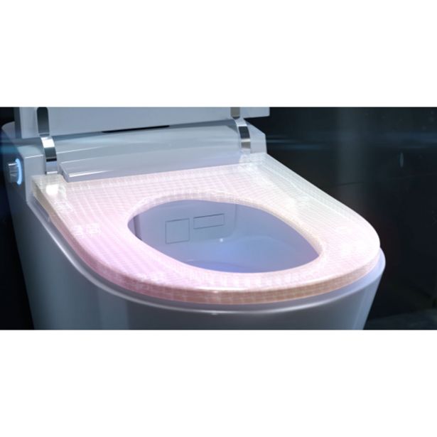 WC ŠKOLJKA, VISEČA INTER CERAMIC BREZ ROBOV Z WC DESKO BELA