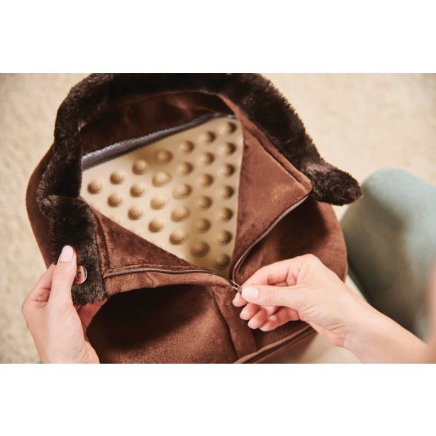 TOP SHOP TOP SHOP WELLNEO 3V1 WARM MASSAGER BROWN