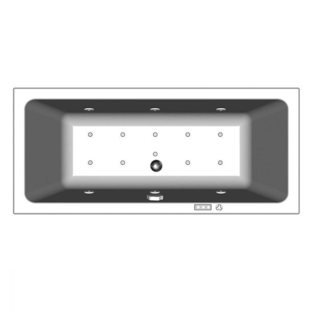 WELLNESS KAD MASAŽNA KOLPA SAN ELEKTRA 180X80/O VITAL MASAŽNI SISTEM