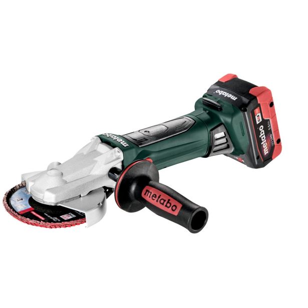 AKUMULATORSKI KOTNI BRUSILNIK METABO WF 18 LTX 125 QUICK + 2X 18V/5,5 AH