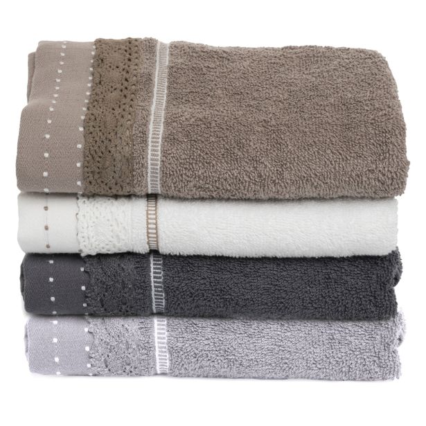 BRISAČA AMO LA CASA WHITE PEONY 70X140 CM SORTIRANO