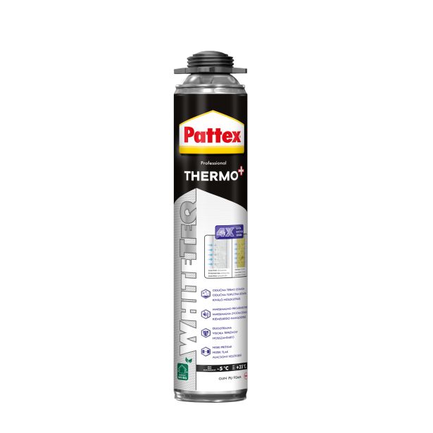 POLIURETANSKA PENA HENKEL ACC PATTEX WHITETEQ PRO 700 ML - POPOLNOMA BELA PIŠTOLSKA