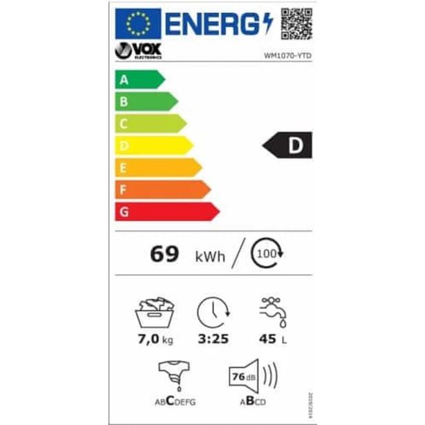 PRALNI STROJ VOX WM1070YTD