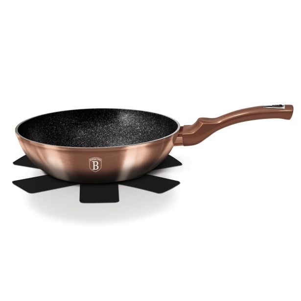 PONEV BERLINGER HAUS WOK 28 CM BLACK NOIR