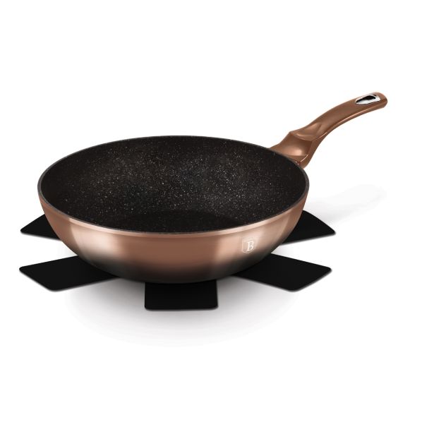 PONEV BERLINGER HAUS WOK 28 CM BLACK NOIR