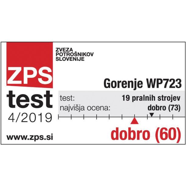 PRALNI STROJ GORENJE WP723