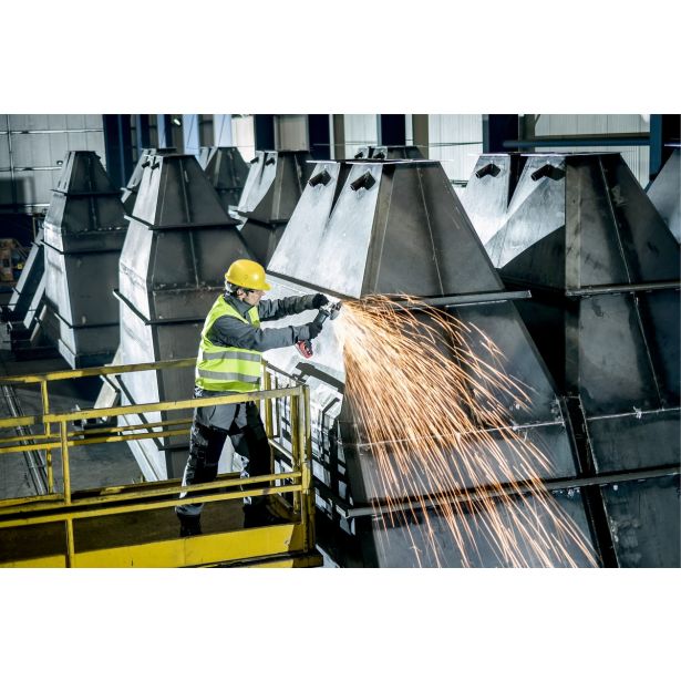 BATERIJSKI KOTNI BRUSILNIK METABO WPB 18 LTX BL 125 QUICK