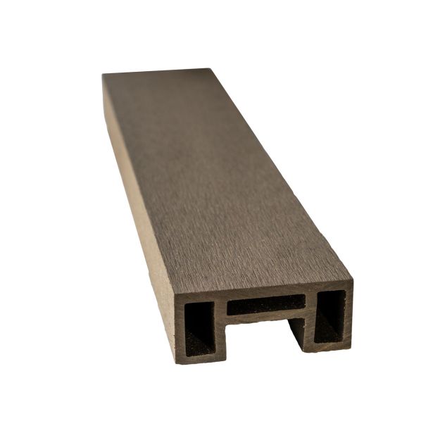 WPC SISTEM OGRAJA BAMBUSWPC U-PROFIL KAVA 4000X90X40 MM