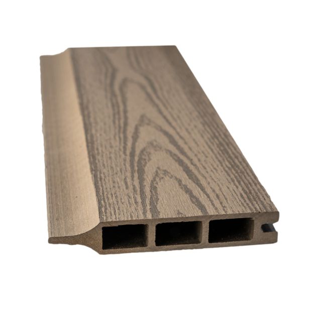 WPC SISTEM OGRAJA BAMBUSWPC KAVNO RJAVA 180X180 CM 1 STEBRIČEK + 13 DESK