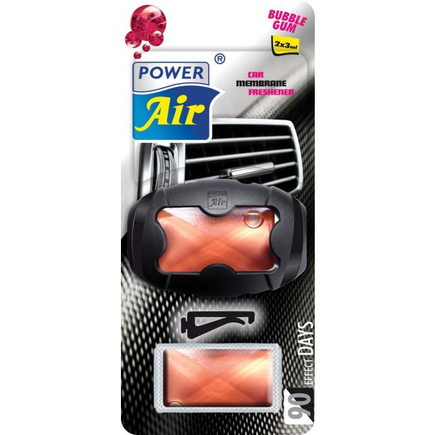 POWERAIR OSVEŽILEC ZA AVTO X-RIDE BUBBLE GUM