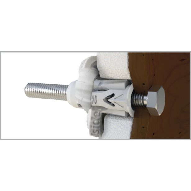 ZIDNI VLOŽEK Z VIJAKOM X1 6X30 + UNIV. VIJAK ZAV=100KOS