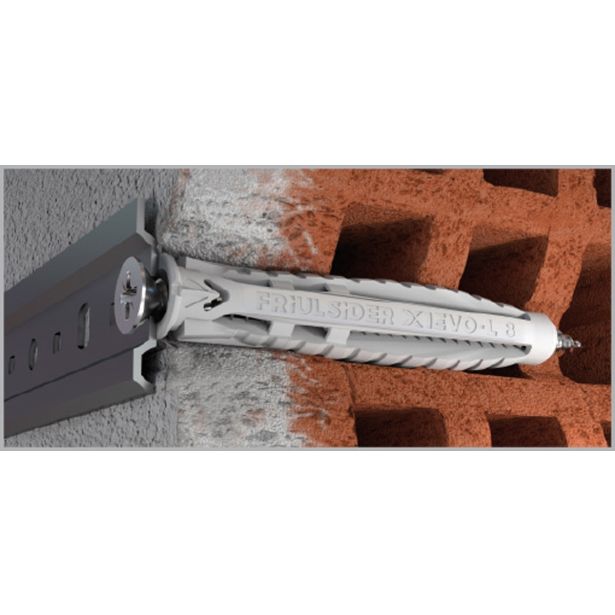 ZIDNI VLOŽEK Z VIJAKOM X1 8X60 + UNIV. VIJAK ZAV=50KOS