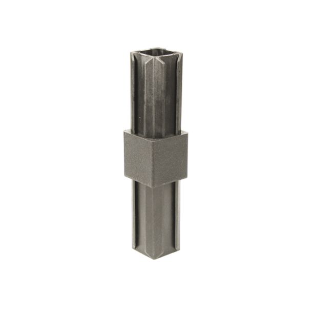 VEZNI ELEMENT ALBERTS XD CEVNI 20X20MM RAVNI ČRNI