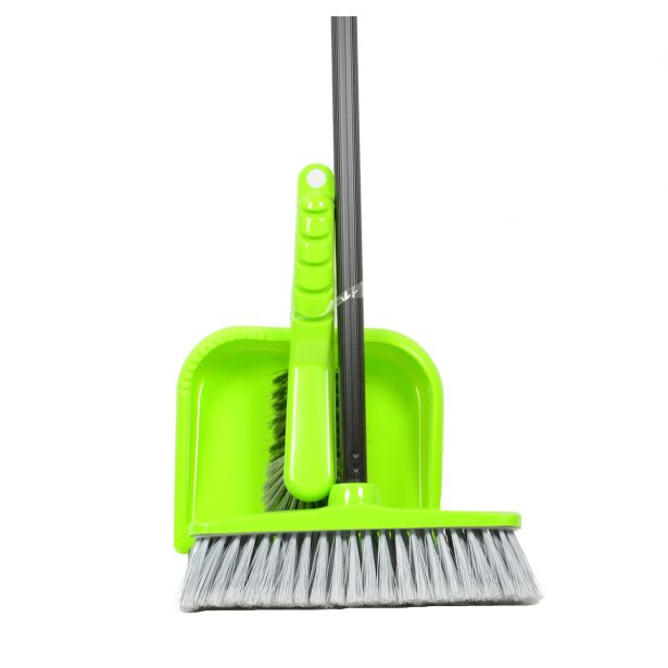 METLA / OMELO CORONET Z ROČAJEM +SMETIŠNICA + ROČNO OMELO PERFECTA