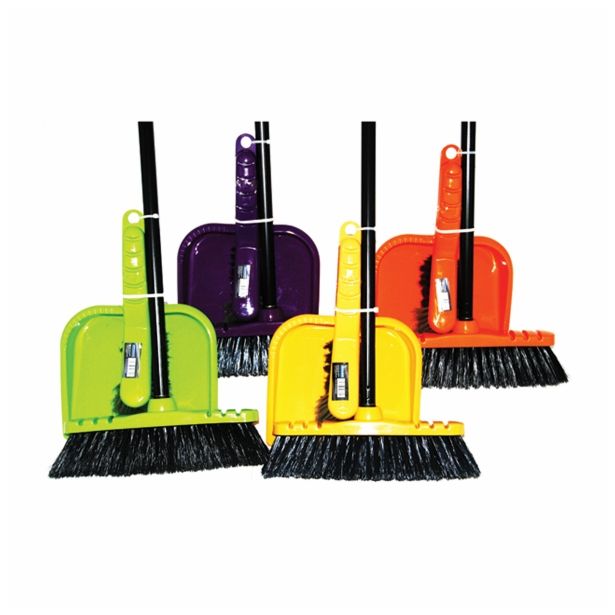 METLA / OMELO CORONET Z ROČAJEM +SMETIŠNICA + ROČNO OMELO PERFECTA