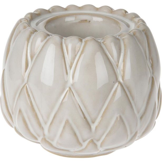 SVEČNIK EH ZA ČAJNO SVEČKO, ARTIČOKA, 9.5X9.5X8.3 CM