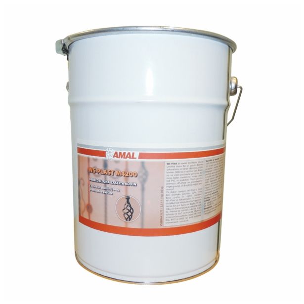 ZAŠČITNI PREMAZ WS PLAST M 4200 11 KG 0001 ČRNA MAT - PREMAZ ZA CINK