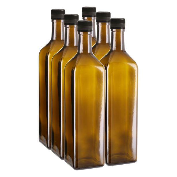 STEKLENICA ZA VLAGANJE AVACOM 1 L ZA OLJE 6/1 Z ZAMAŠKOM