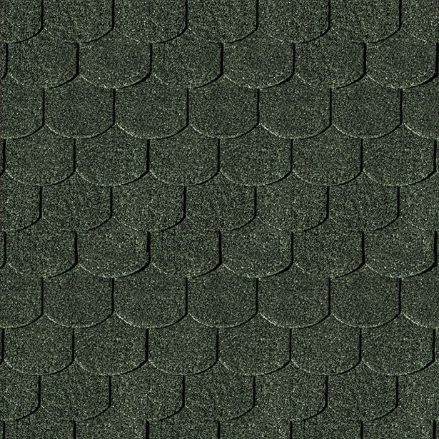 ZA VODOTESNOST STREHE KARIBU STREŠNIKI KLASIČEN ZELEN 34X6X100