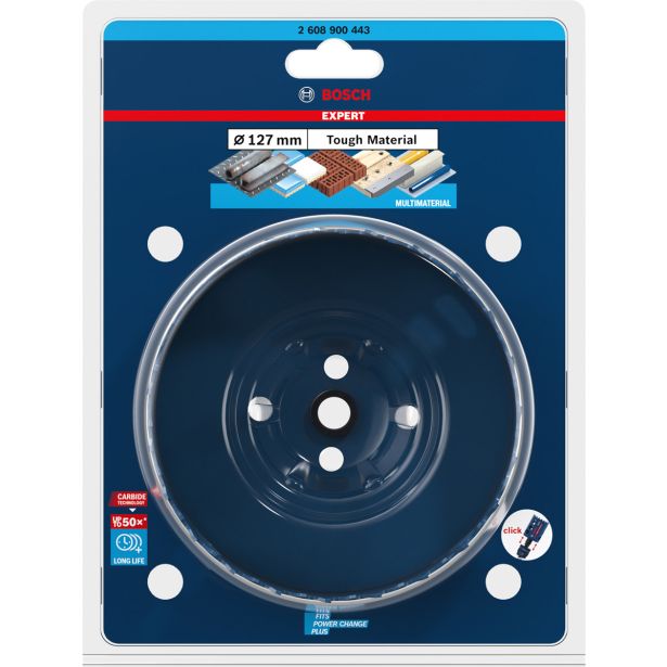 ŽAGA ZA IZREZOVANJE LUKENJ EXPERT TOUGH MATERIAL, 127 X 60 MM