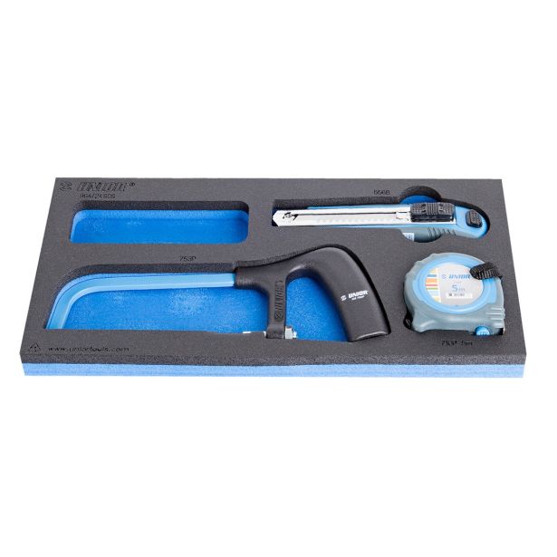 GARNITURA ORODJA UNIOR ŽAGA+METER+NOŽ ZA LEPENKO ART. 964/24SOS