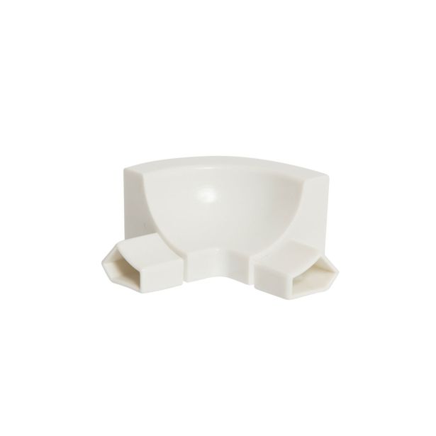 ZAKLJUČEK JMK PVC GP-V KOTNI ČEP 15MM BELA