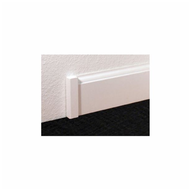 ZAKLJUČEK/ROZETA FN MDF UNIVERZALNI KOT BEL 18X18X112 MM