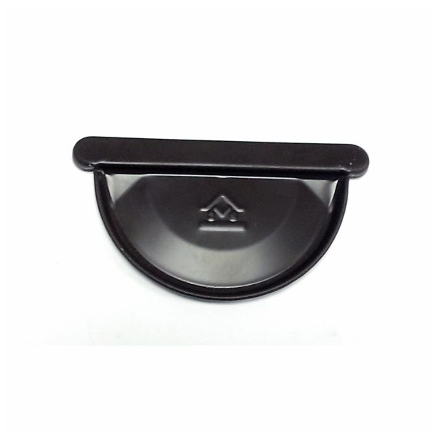 ZAKLJUČEK ZA ŽLEB ŠUŠTERŠIČ 25 CM POCINKAN RJAV