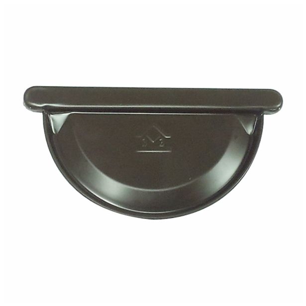 ZAKLJUČEK ZA ŽLEB ŠUŠTERŠIČ 33 CM POCINKAN RJAV