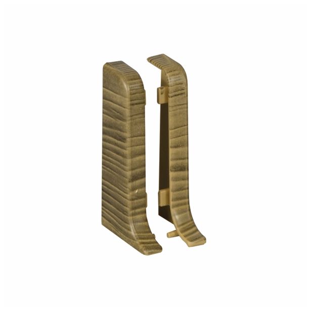 ZAKLJUČEK/ROZETA FN KONČNI ELEMENT SNEŽNI BOR 2 KOS ZA PVC LETEV