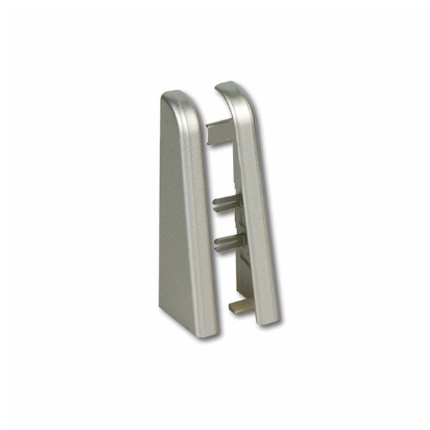 ZAKLJUČEK/ROZETA FN KONČNI ELEMENT SREBRN 2 KOS