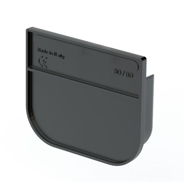 KANALETA ZA ODVODNJAVANJE 2PR ZAKLJUČNA STENA 2PR-WAVE IZ PE-HD, SLEPA