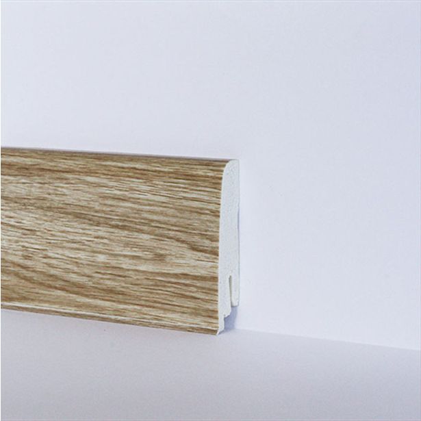 ZAKLJUČNA TALNA LETEV ALPOD 1011 HRAST NEVADA PRINT PVC 17.4X59X2500 MM