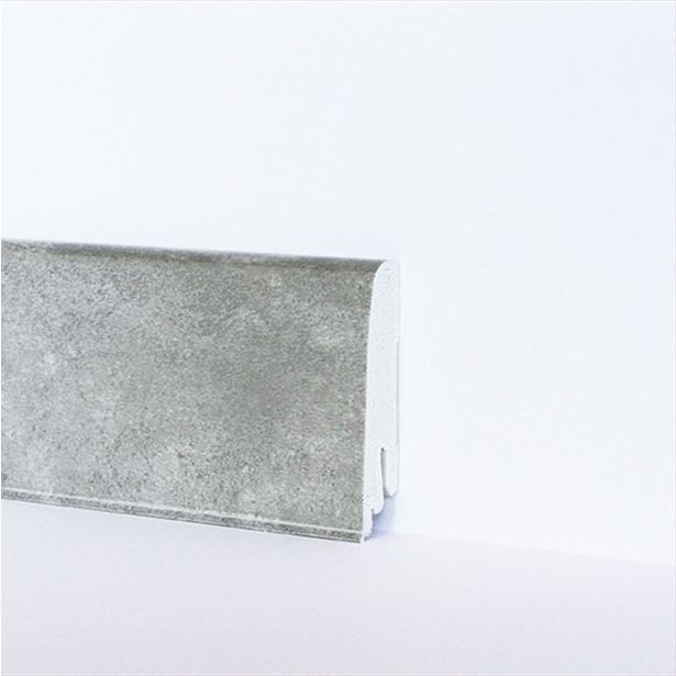 ZAKLJUČNA TALNA LETEV ALPOD PVC KAMEN BETON PRINT 17.4X59X2500 MM