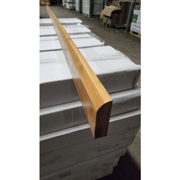 ZAKLJUČNA TALNA LETEV BAMBUSPARKET BAMBUS HORIZONTALNI TEMNI 1900X50X15 MM