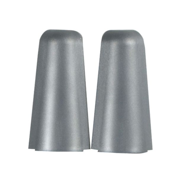 ZAKLJUČNA TALNA LETEV FN ZUNANJI KOT SREBRN 17X59 2 KOS