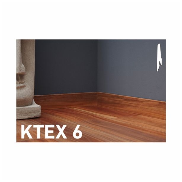 ZAKLJUČNA TALNA LETEV KRONOTEX MONREAL SLATE 19X80X2400 MM MDF