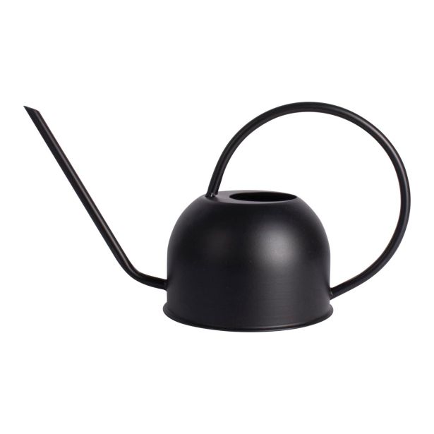 DEKORATIVNA ZALIVALKA GUSTA ZALIVALKA ČRNA 25.5 X 14 X 15.5 CM