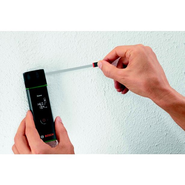 DIGITALNI LASERSKI MERILNIK RAZDALJ BOSCH ZAMO III SET