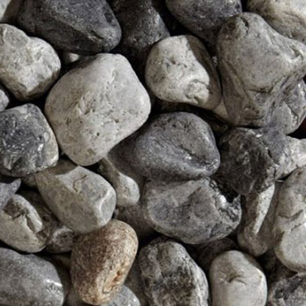 ZANDOBBIO PRODNIK GRIGIO CENERE OKRASNI KAMEN, 25-40 MM, 25 KG