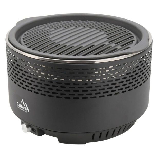 ŽAR NA OGLJE CATTARA KEG NAMIZNI Z VENTILATORJEM