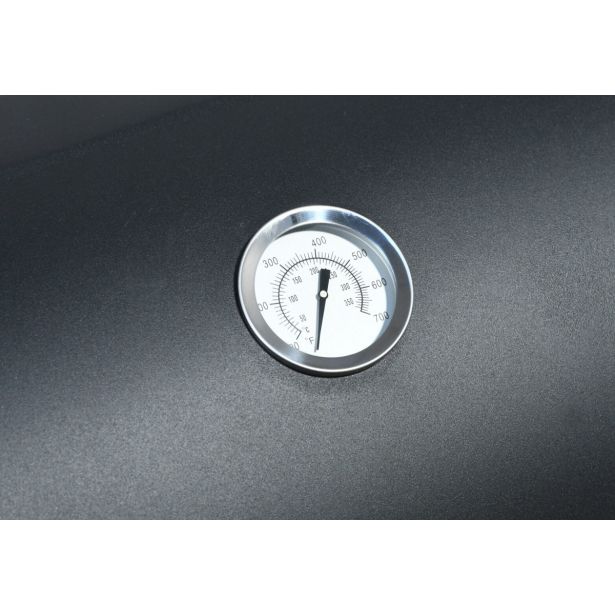 ŽAR NA OGLJE CATTARA SMOKIE 100X55X113 CM S PREKAJEVALNICO