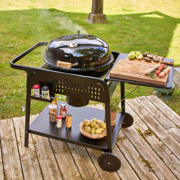 ŽAR NA OGLJE NATERIAL PHOENIX GAMMA Z MIZICAMI IN VOZIČKOM